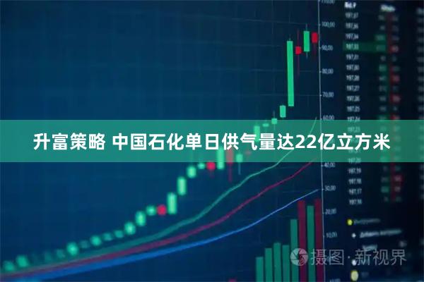 升富策略 中国石化单日供气量达22亿立方米